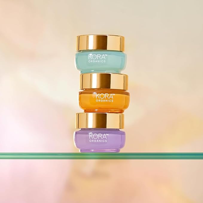 KORA Organics Turmeric Glow Moisturizer, Hydrate, Soften and Plump Skin, Certified Organic, Cruelty Free, Perfect Travel Size, 0.51 fl oz