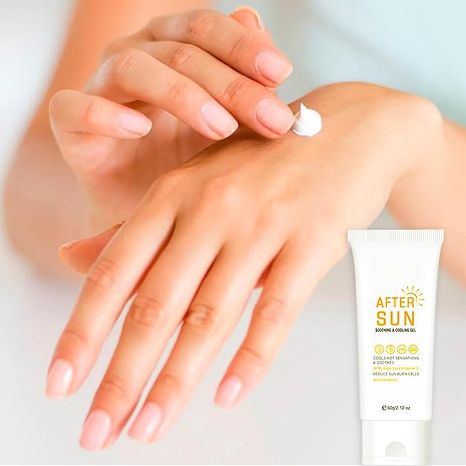 Sunscreen SPF 60 Travel Size Sun Protection Kit - Anti Aging Moisture Cream for Face & Body, After Sun Gel, Beach Essentials