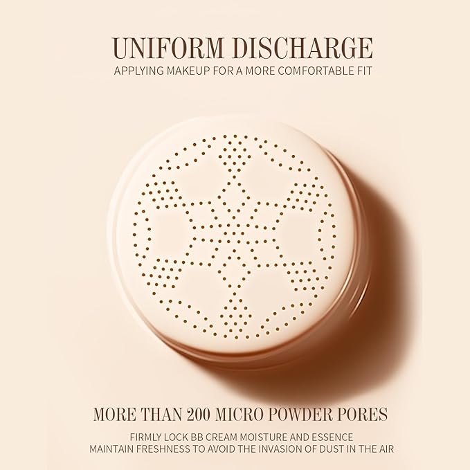 O'CHEAL Mushroom Head Air Cushion CC Cream,BB Cream Foundation Cream for Face Makeup Concealer Cushion for Face Comestics Make Up Long-Lasting Cushion Compact 03 DEEP SHADE