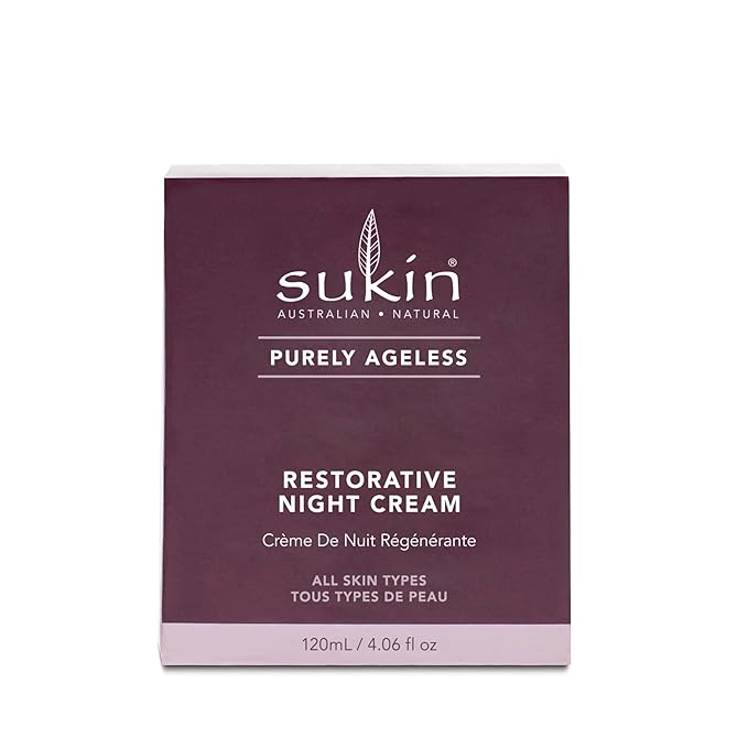Sukin Purely Ageless Restorative Night Cream, 4.06 fl oz
