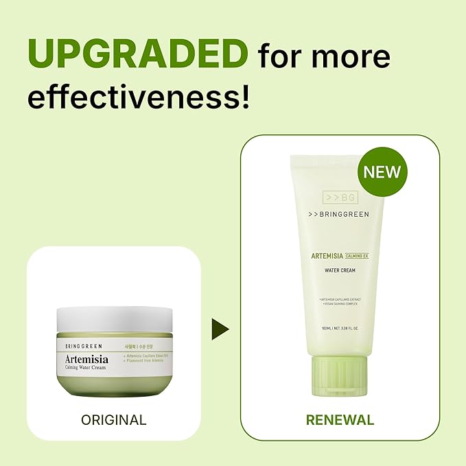 BRING GREEN Artemisia Calming EX Water Cream 100mL