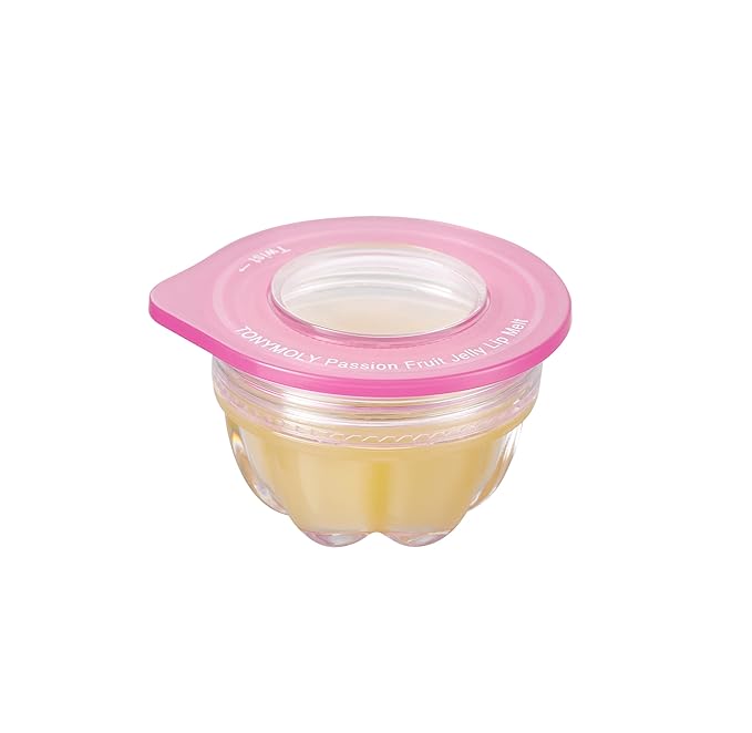 TONYMOLY Jelly Lip Melt, Moisturizing, Hydrating & Nourishing Lip Balm Treatment, Passionfruit, 0.31 oz.