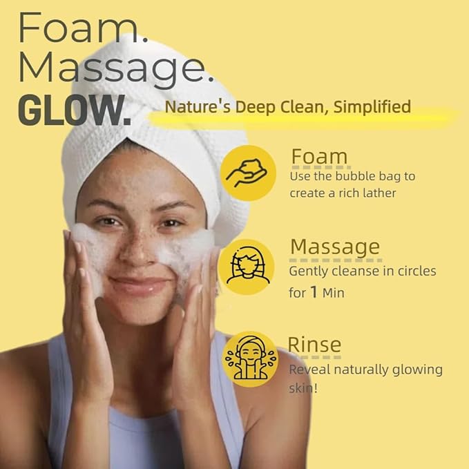 3 Pack Lemon & Turmeric Soap Bar for Dark Spots, Powered by Kojic Acid, Vitamin C - Deeply Moisturizing with Amino Acids & Shea Butter - SLS Free for Face/Body