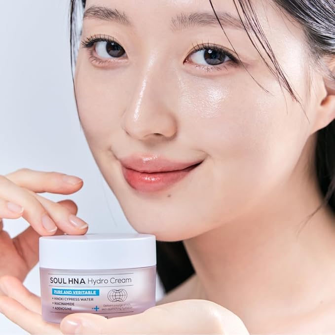 IZEZE Soul Hydro Toner 5.07 fl.oz, 150ml and Soul Hydro Cream 1.69 fl.oz, 50ml Bundle l Hyaluronic Acid, Korean Skin Care for Dry Skin