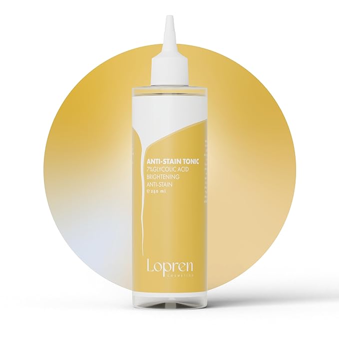 Glycolic Acid 7% & Vitamin C Brightening Duo Set, Exfoliating Toner & Hydrating Serum for Uneven Skin Tone, Dark Spots & Dullness, 8.4 Fl Oz & 1 Fl Oz