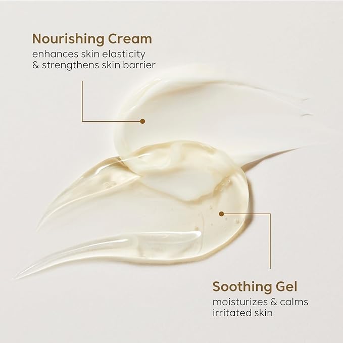 THANKYOU FARMER Rice Pure Gel and Cream, Nourishing Exclusive Korean Rice Extract, Dermatologist Tested, Ceramide, Korean Moisturizer for Dry Skin, Fragrance-Free, 2.81 fl.oz
