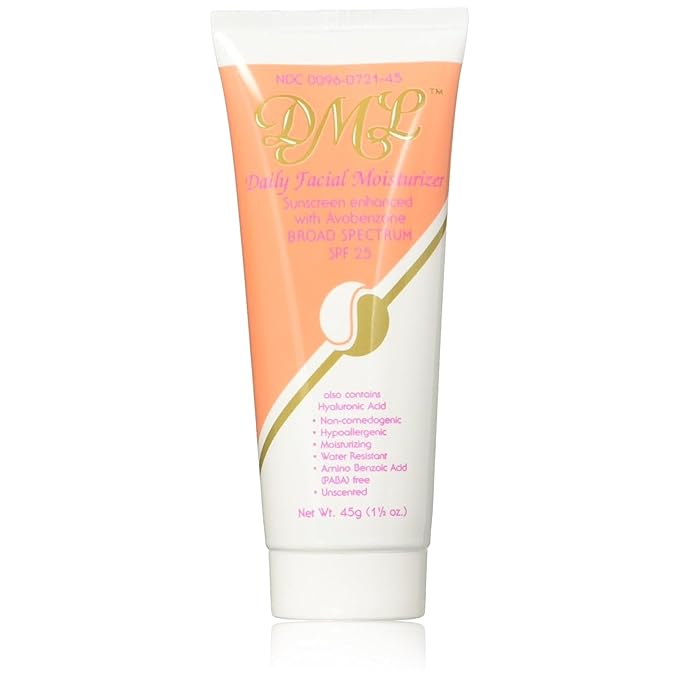 DML Facial Moisturizer SPF 25 1.50 oz (Pack of 2)