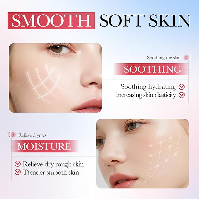 Collagen Sakura Skin Care Set with Cleanser, Toner, Lotion, Serum, Eye Cream, Face Cream Travel Kit Skincare Gift Set for Women Teen Girls, Moisturizes Skin & Boosts Collagen, Hydrating