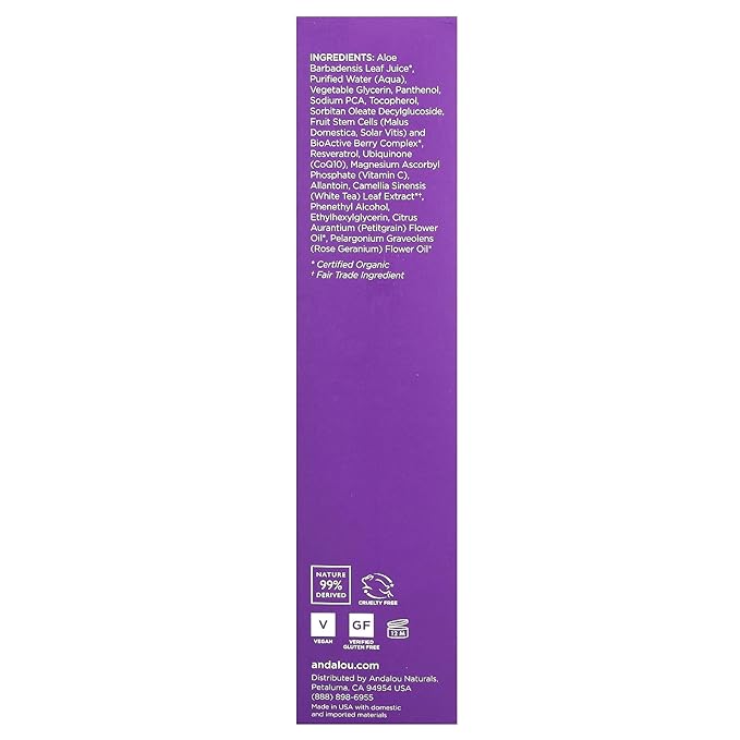Andalou Naturals Blossom + Leaf Toning Refresher, 6 Ounce
