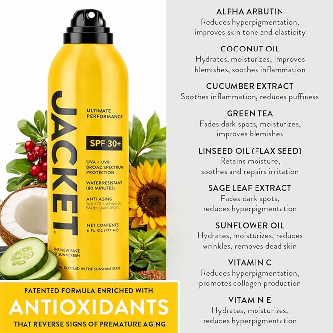 JACKET Spray Sunscreen SPF 30