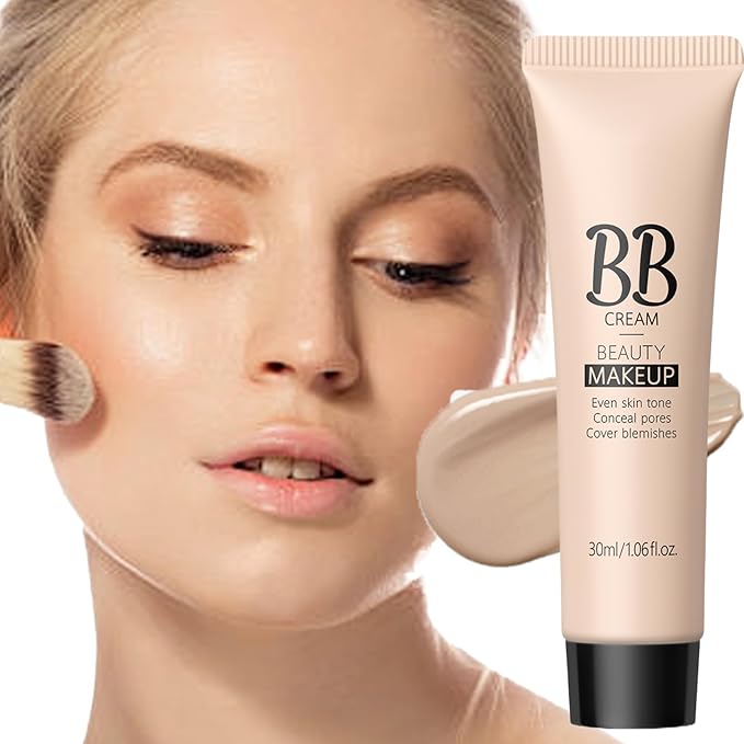 30ml Moisturizing BB Cream Foundation For Makeup | Nourishing Lotion, Sunlight Blocking Cosmetics - Helps To Improve Skin Texture & Radiance(C#)
