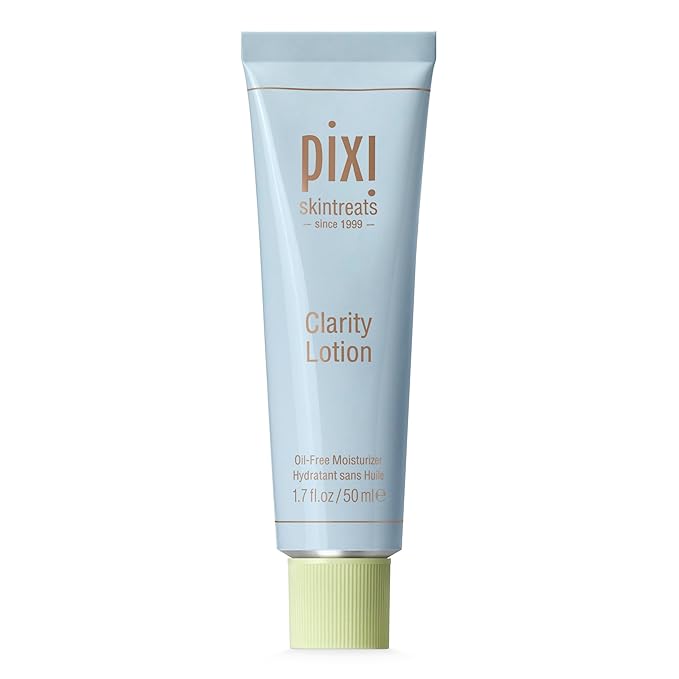 Pixi Clarity Lotion | Oil-Free, Pore Minimizing Moisturizer | Hydrating, Refreshing & Shine-Free Finish | Lightweight, Water-Based Formula | 1.70 fl oz/50 ml