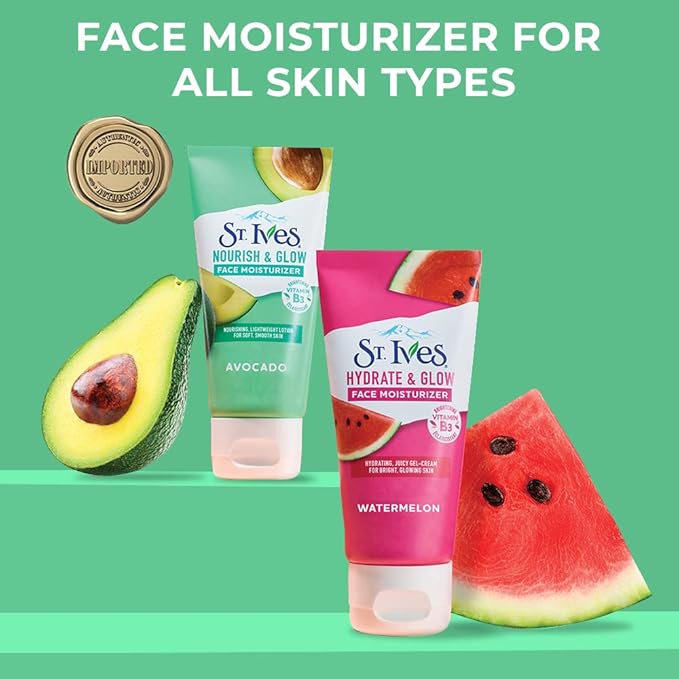 St. Ives Nourish & Glow Face Moisturizer Avocado 3 Ounce