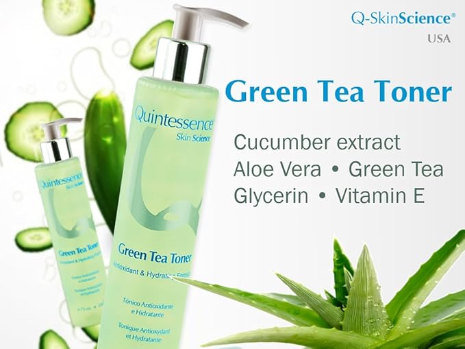Quintessence Green Tea Toner 6.75 oz/200 ml