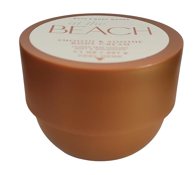 Bath and Body Works At The Beach Womens Smooth and Soothe Whipped Body Cream in a Jar