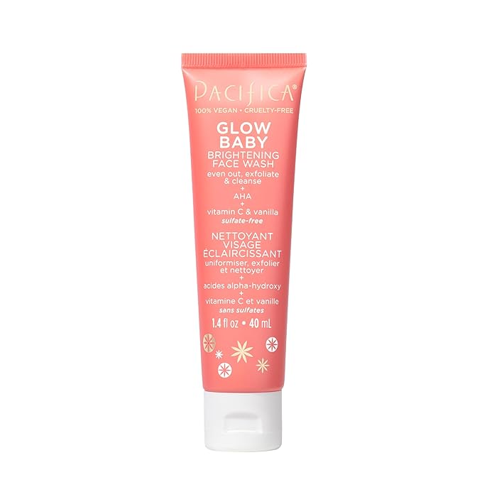 Pacifica, Face Wash Brightening Glow Baby, 1.4 Fl Oz