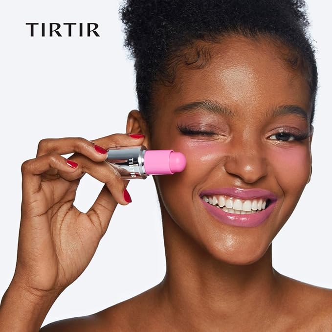 TIRTIR Mood Glider Lip & Blush Stick | Multi Use for Lip and Cheek with Creamy Buildable Texture and Natural Glow Color #05 Mulberry Potion, 0.13Oz