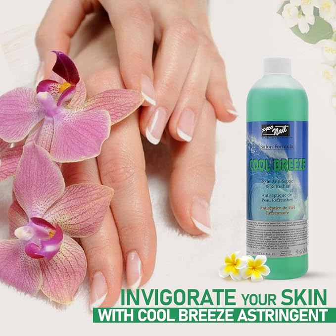 PRONAIL - Cool Breeze Astringent - Refreshing and Toning - 16Oz