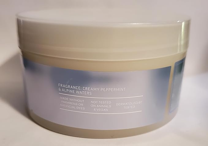 Bath and Body Works Water Winter Mint Whipped Body Butter