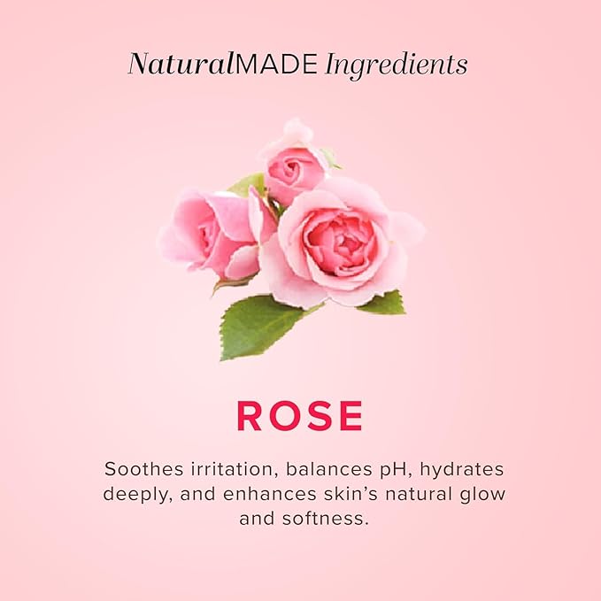 Khadi Natural Rose Water Skin Toner, Soothing & Purifies, All Skin Types, 210ml