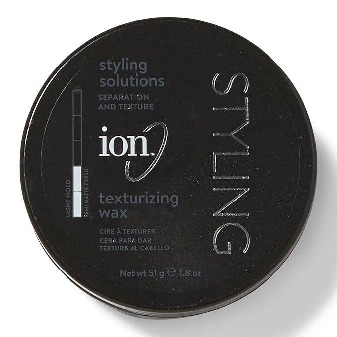 ion Texturizing Wax, Adds Definition, Pliable Hold, Lightweight, LongLasting