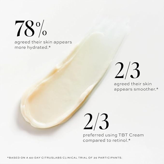 DIME Beauty TBT Cream - Gentle Antiwrinkle Cream for Women with Bakuchiol for Face Wrinkles - Anti-Aging Face Moisturizer and Forehead Wrinkle Cream for Smoother Younger Looking Skin 1.7 oz / 50ml