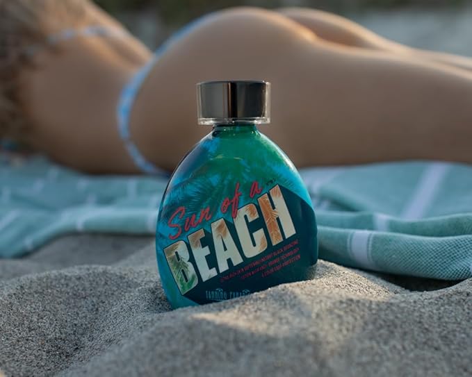 Tanning Paradise Sun of a Beach Instant Black Bronzing | Vitamin Rich Tanning Lotion 13.5oz