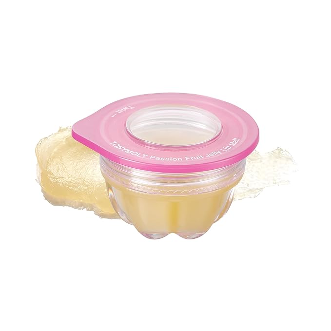 TONYMOLY Jelly Lip Melt, Moisturizing, Hydrating & Nourishing Lip Balm Treatment, Passionfruit, 0.31 oz.