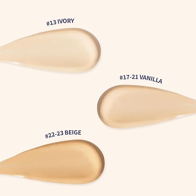 HEVEBLUE Penta Berry Panthenol Repair Concealer 13 IVORY - Lightweight, Full Coverage Dark Circles, Acne&Blemishes, Vegan, Sensitive Skin, K-Beauty, Korean Makeup, Non-clogging Pores, Hypoallergenic