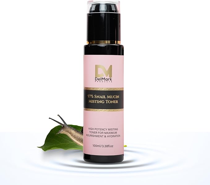 Snail Mucin 97% Misting Toner - 100 mL, High Potency MIsting Toner for Maximum Nourishment & Hydration - Korean Skincare