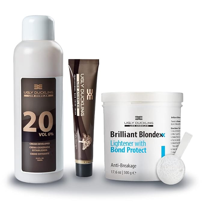 Bleach, Developer & Blonde Toner
