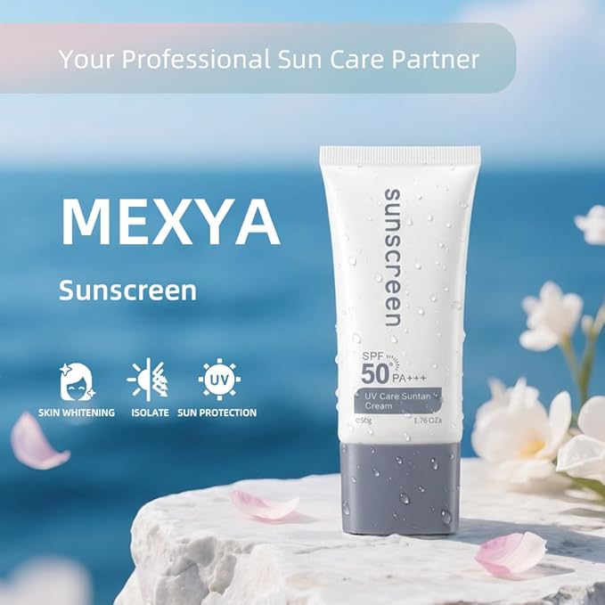 SPF 50+ PA+++ Sunscreen Lotion for Face & Body, No White Cast, For Sensitive & Oily Skin