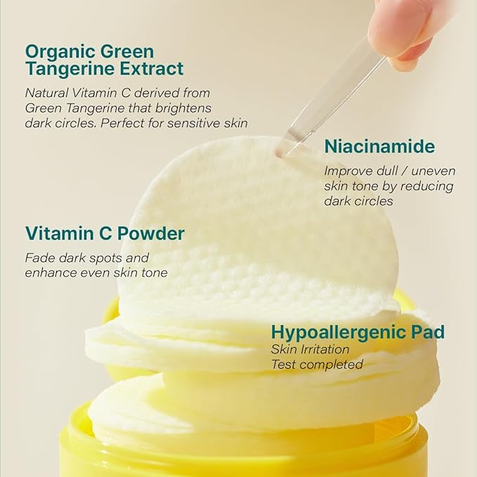 [Bundle] Goodal Green Tangerine Vitamin C Toner Pad & Serum [Advanced Ver.]