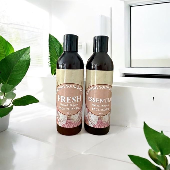 Essential Face Toner – Natural Hydration & Skin Balancing Formula – Refreshing Facial Toner for Clear, Radiant & Healthy Complexion
