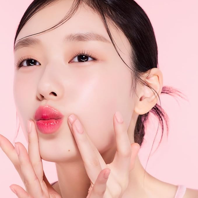 ETUDE Dear Darling Water Tint – Prune Ade | Korean Lip Stain & Lip Tint for Hydrated Pink Lips, Smudge-Proof Long-Lasting Lip & Cheek Makeup | K-Beauty Gift, Stocking Stuffer