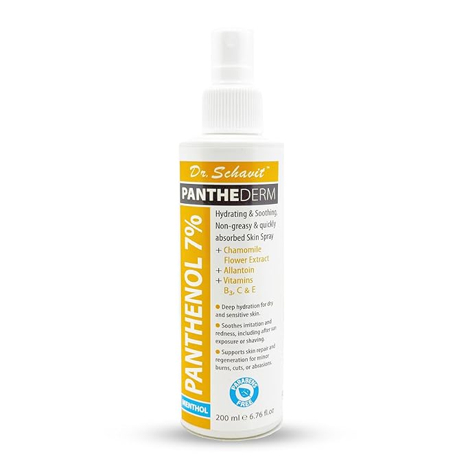 PantheDerm After-Sun Recovery Spray – Dermatologist-Developed, 7% Panthenol + Chamomile & Allantoin – Non-Greasy, Fast-Absorbing Hydration for Sunburned & Sensitive Skin, Post-Laser, Tattoo 6.76Fl.Oz