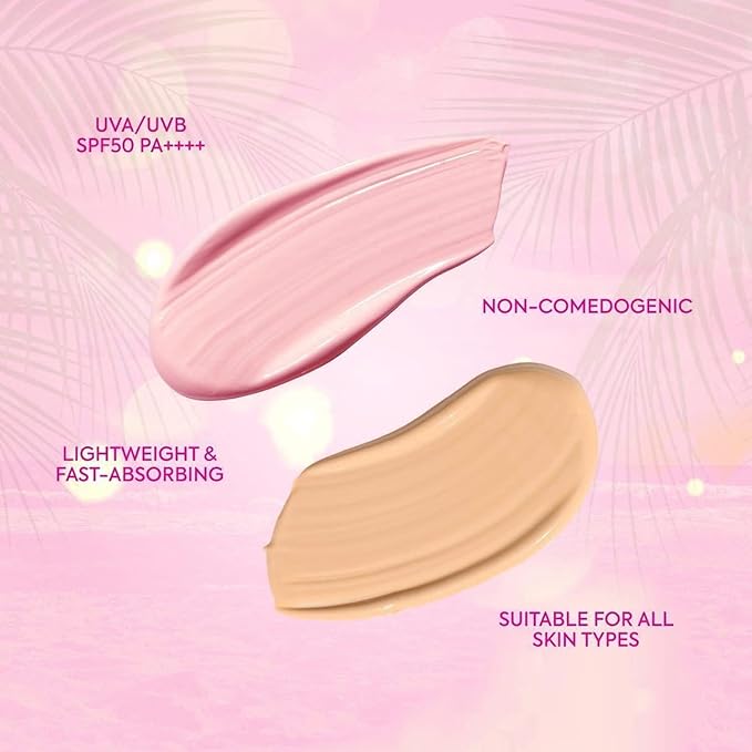 HikariSkinEssentials Ultrafresh and Sun Perfect Sunscreen Set, SPF 50 PA+++, Daily Protection Gel-Cream, Tinted Formula