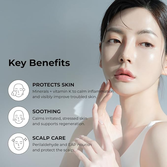 BOM Just One Herbal Extract 150ml 5.07 fl. oz. 92.5% Organic Vegan Facial Toner Alcohol Free for Face, Scalp, Natural Ingredients (Perilla Frutescens Leaf)