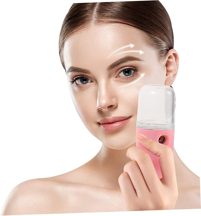 Baluue Portable Nano Facial Hot Spray Toner for Face Makeup Device Charging Face Sprayer