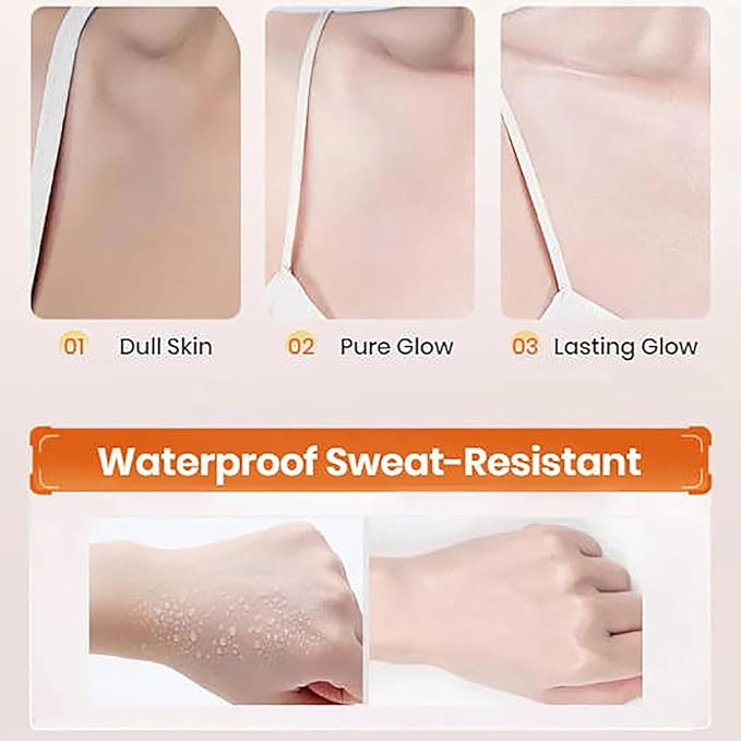 Moisturizing Tone-Up Concealer Cream, Moisturizing 𝐁𝐫𝐢𝐠𝐡𝐭𝐞𝐧ing Tone-up Concealer Cream, Five Fold VC Skincare Creams, Vitamin C Face Serum Moisturizer (1PCS)