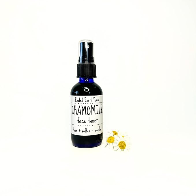 Chamomile Face Toner - 2 fl oz - Daily Herbal Facial Mist - Gentle for Sensitive Skin