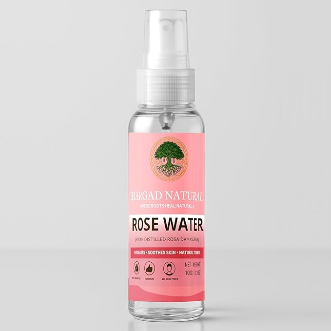 Rose Water – 100g (3.53 oz) – Steam Distilled Rosa Damascena – Natural Toner for Skin – for All Skin Types