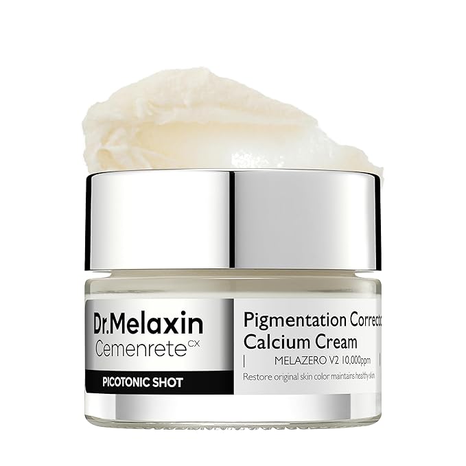 Dr.Melaxin Cemenrete Picotonic Shot Calcium cream for Even Skin Tone & Skin Clarity, 0.88 oz
