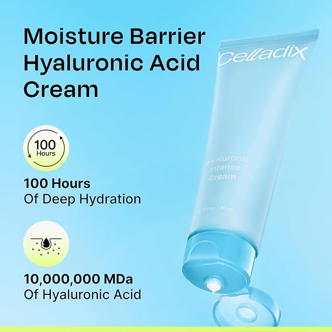Celladix Ultimate Hydration Trio | Hyaluronic Intense Toner + Serum + Cream - Perfect prep for Winter Dryness