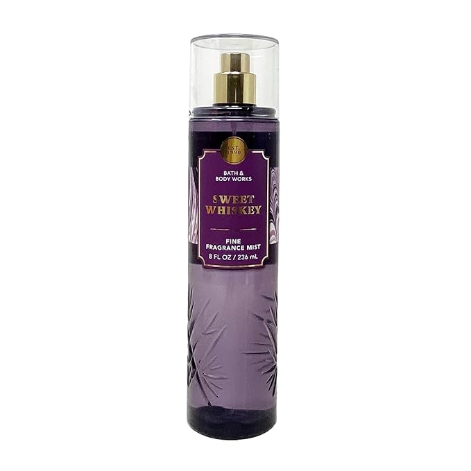 Bath & Body Works Sweet Whiskey 2 Pack Fragrance Mist Bundle with a Lavender Dream Bar Soap - Full Size