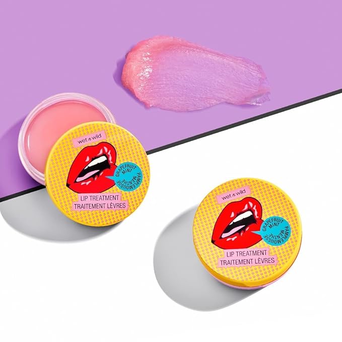 wet n wild Perfect Pout Hydrating Lip Treatment Grapefruit and Mint (Pack of 2)