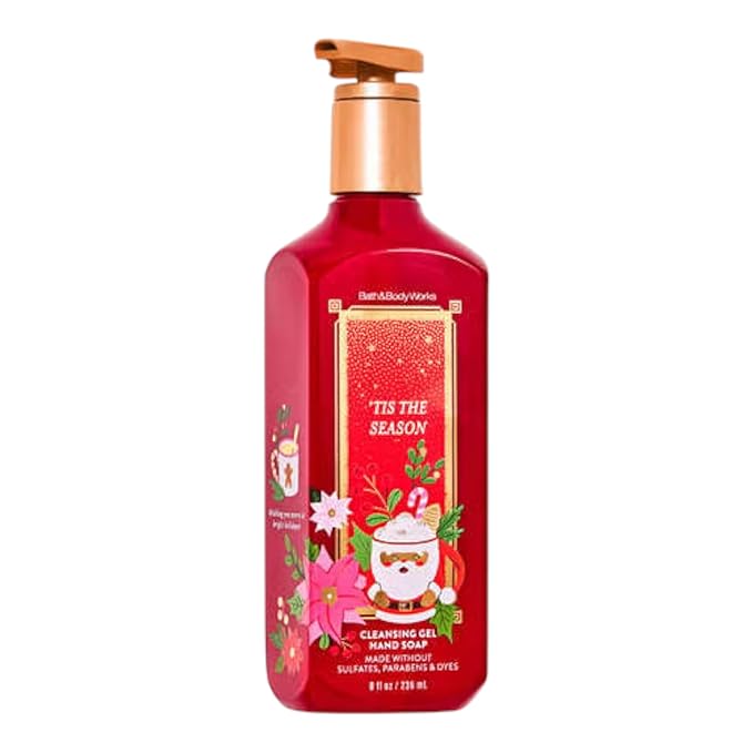 Bath & Body Works ('Tis The Season Hand Soap, Cleansing Gel, 8 Fl Oz ('Tis The Season)
