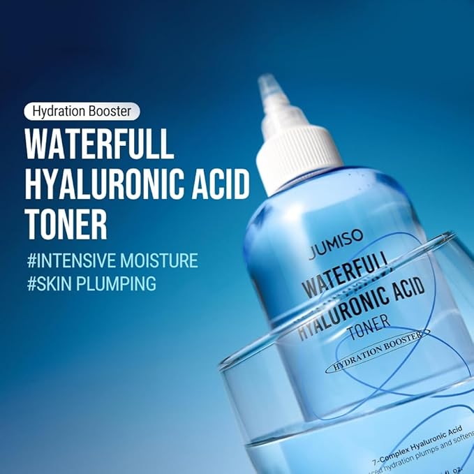 Jumiso Snail Mucin 95 + Peptide Facial Essence, 4.73 fl oz (140 ml) + Jumiso Waterfull Hyaluronic Toner 250ml Bundle