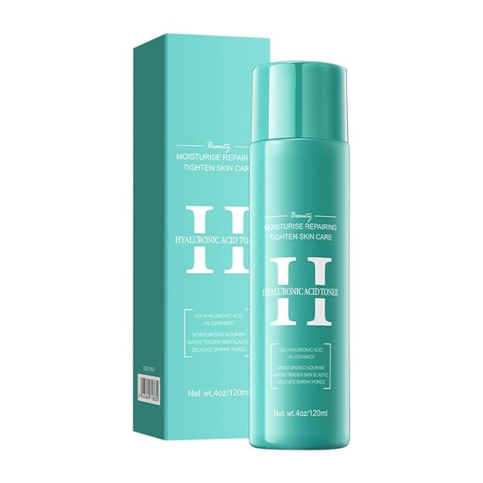 Hydrating Daily Toner for Face - Soothing Facial Water for Women's Skin Care Routine Hyaluronic Acid One Size