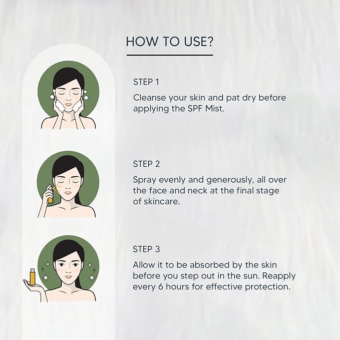 PHYT0-RX Sunblock Mist Spray, SPF 50 PA+++, Non-Greasy Sunscreen, 100ml